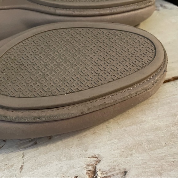 Tory Burch French Gray Minnie Travel Ballet Flats Size 8.5 - Picture 11 of 16